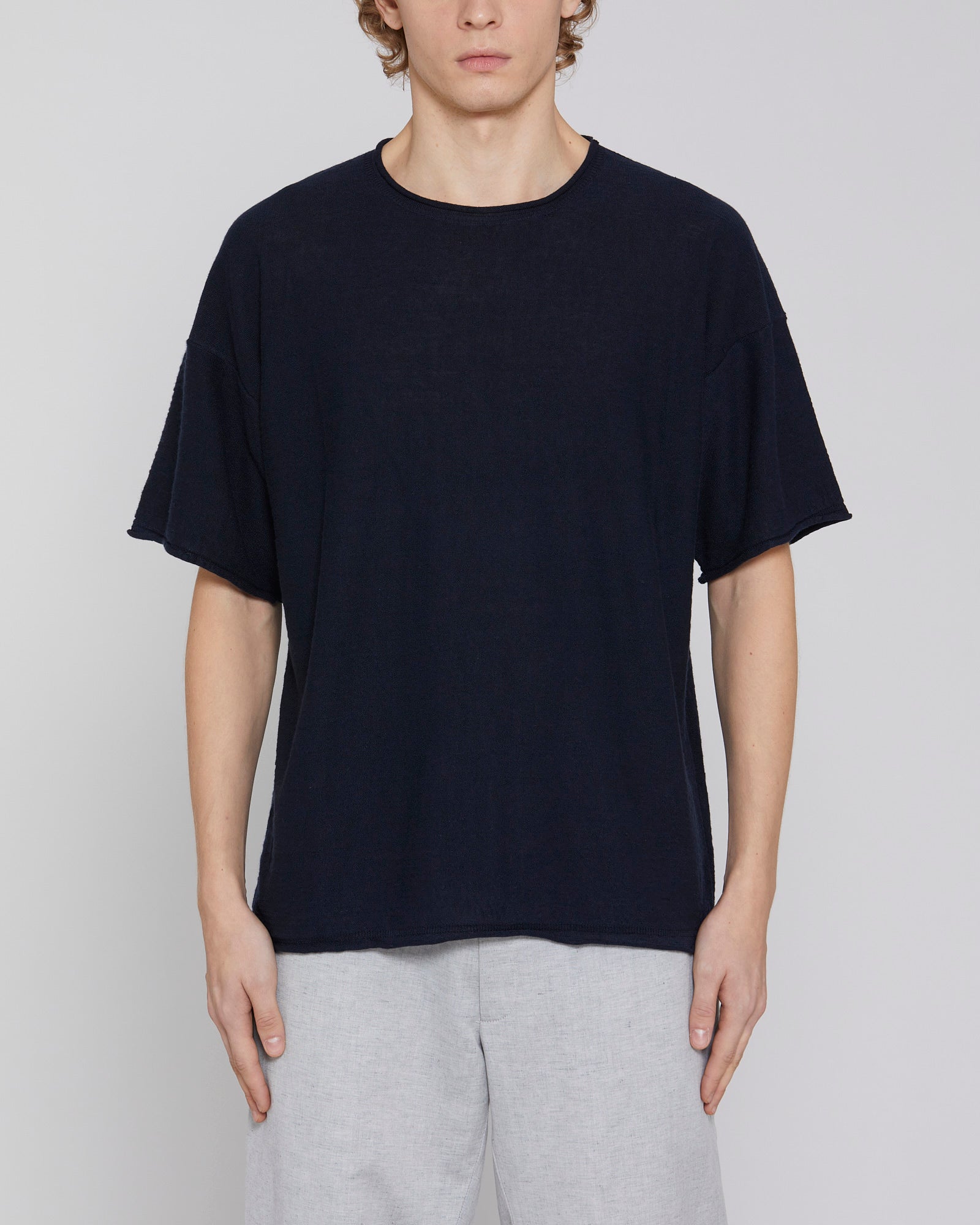 T-shirt Terry Blue Navy